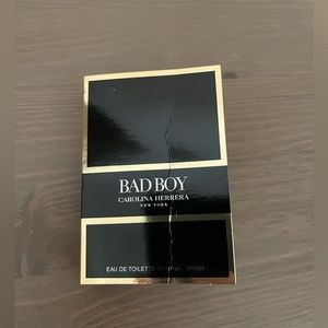 Carolina Herrera Bad boy 🖤 sample